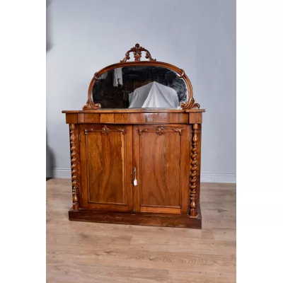 Antiker Palisander Chiffonnier Seitenschrank