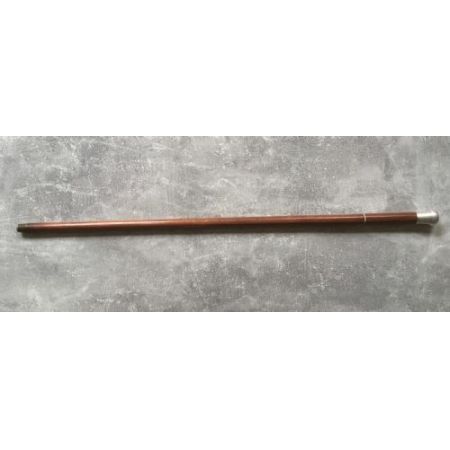 Malacca sword stick Gehstock mit versilbertem Griff