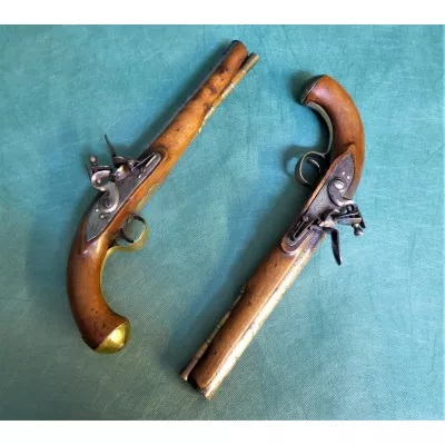 Paar flintlock holster Pistolen von T. Ketland & co. 1785