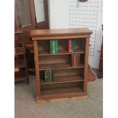 Antikes kleines Bücherregal, mahagoni, ca. 19. Jahrhundert