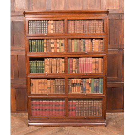 Antikes fünfteiliges Bookcase