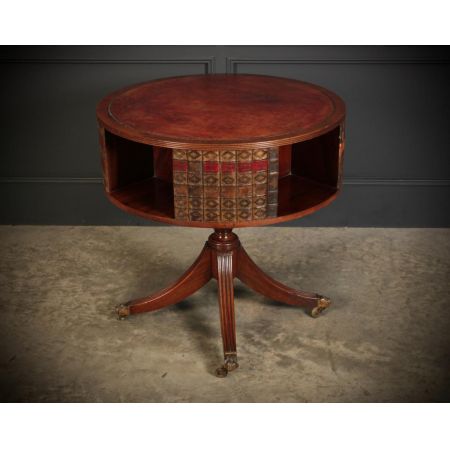 Seltenes Revolving Bookcase Drum Table