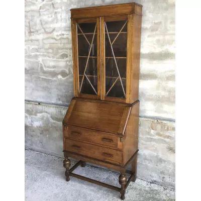 oak bureau bookcase Oak  1930 Jh.