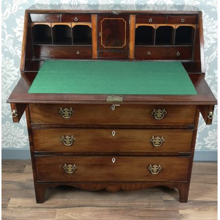 georgian mahogany bureau ca.1810 Jh.