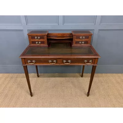 edwardian mahogany writing desk ca. 1900 Jh.