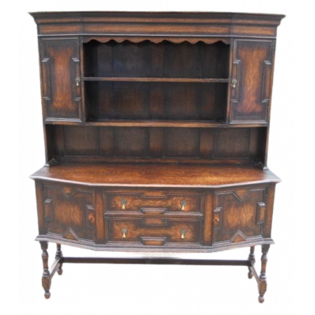 jacobean style oak dresser ca. 1920 Jh