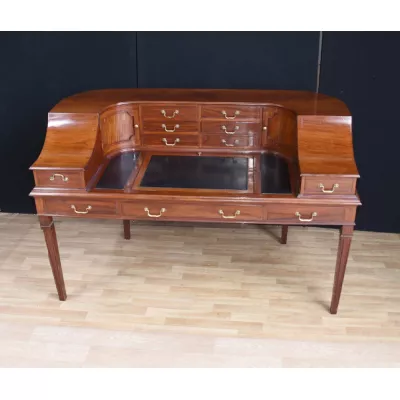 Antiker Carlton House Schreibtisch im Regency Stil, ca. 1920