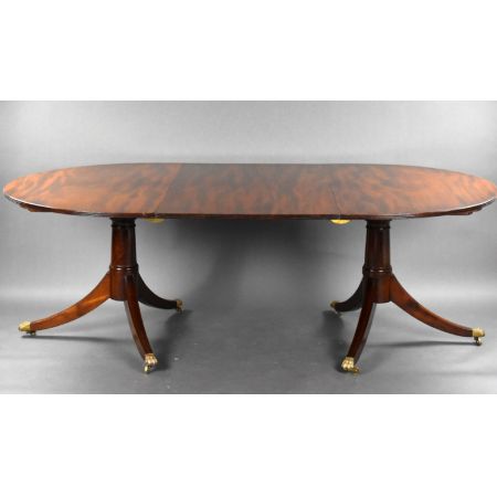 Englischer Pedestal Dining Table/Esstisch, original antik, ca. 19. Jahrhundert