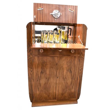 Antiker Cocktailschrank gebaut um ca. 1930