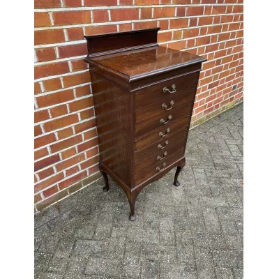 Antiker edwardianischer Musikschrank
