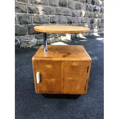 Art Deco Nachttisch von 1920
