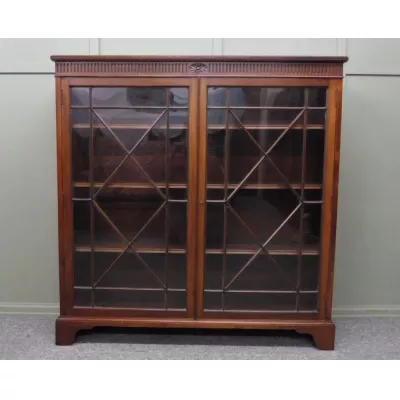 Edwardianisches antikes Bookcase