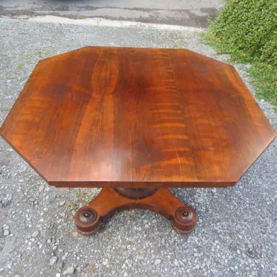 Antiker englischer Esstisch William IV. Rosewood aus massivem Palisander