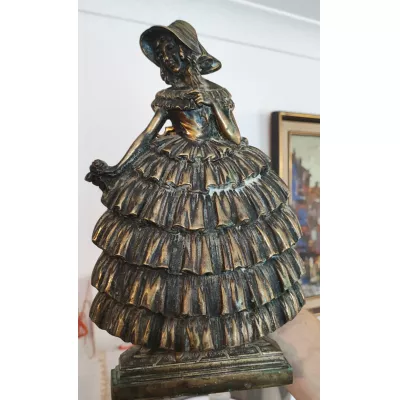 Englisches edwardianisches Messing-Kamin-Set