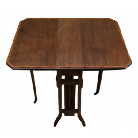 kleiner edwardianischer Drop-Leaf-Tisch  sutherland table