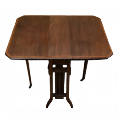 kleiner edwardianischer Drop-Leaf-Tisch  sutherland table