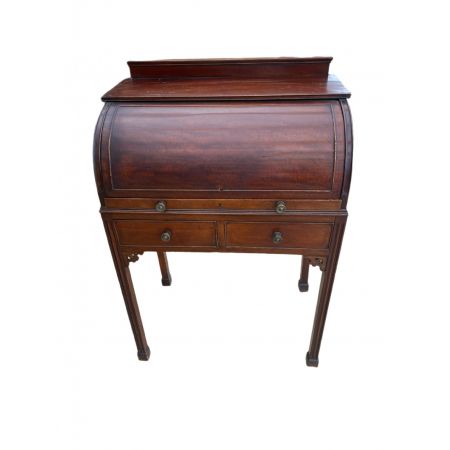 edwardian mahogany roll top desk