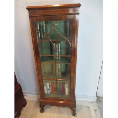 Antiker Bücherschrank/ bookcase aus Nussbaum