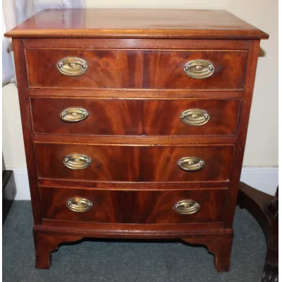 Antike viktorianische Chest of drawers/ Kommode aus Mahagoni
