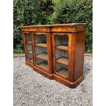 Antikes Breakfront Sideboard im Viktorianischen Stil