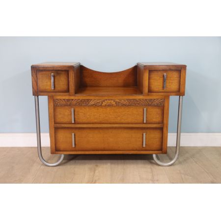 Eichenholz Sideboard im Art Deco Original