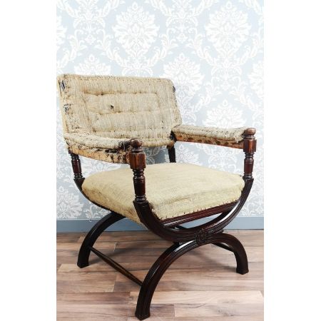 Antiker Viktorianischer Stuhl / armchair