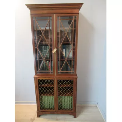 Bücherschrank im Regency-Stil aus Mahagoni