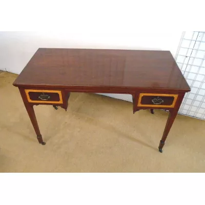 Restaurierter Edwardian Mahagoni Schreibtisch