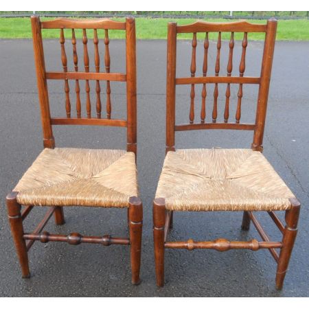 Ein Paar Antike Esszimmerstühle / spindleback dining chairs