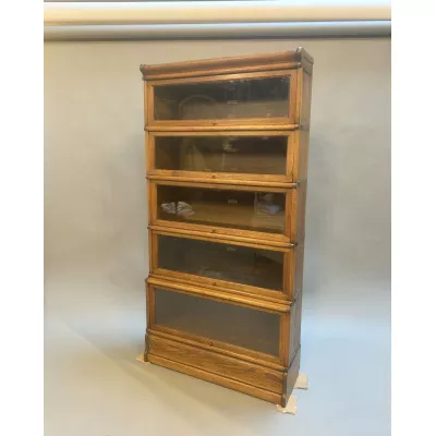 Globe Wernicke Bücherschrank / stacking bookcase aus Eichenholz