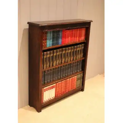 Offenes Eichen-Bücherregal – Klassische Eleganz & Funktionalität