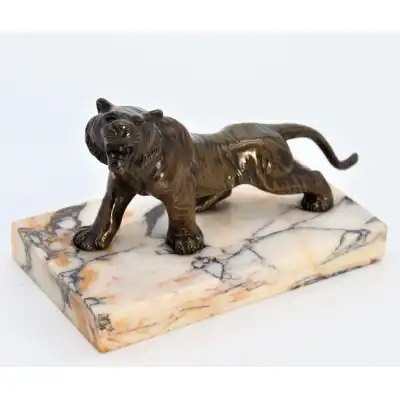 Skulptur Tiger 