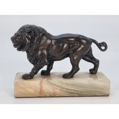 Bronze Löwe Skulptur