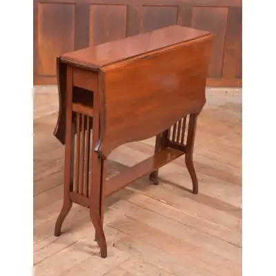 Antiker Edwardianischer Klapptisch aus Mahagoni