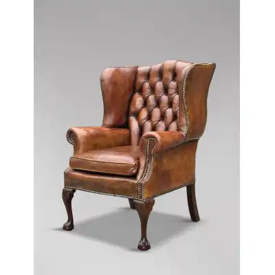 Ledersessel Antik