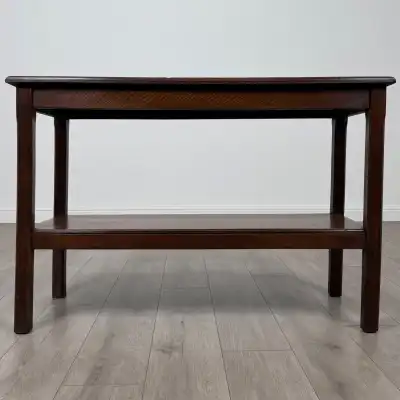 Konsolentisch Holz Landhausstil aus massiver Eiche