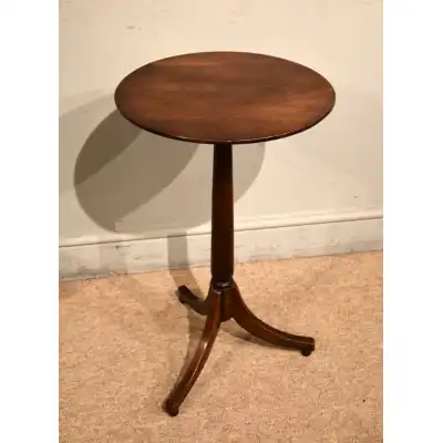 Dreibeintisch Regency – Eleganter Mahagoni Beistelltisch