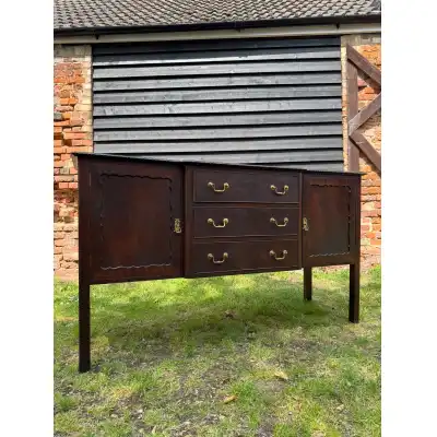 Sideboard Mahagoni Antik – Elegantes englisches Möbelstück