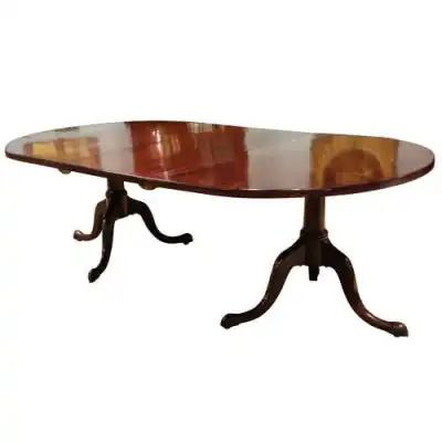 Antiker Mahagoni Esstisch – Ausziehbarer Esstisch im George III Stil