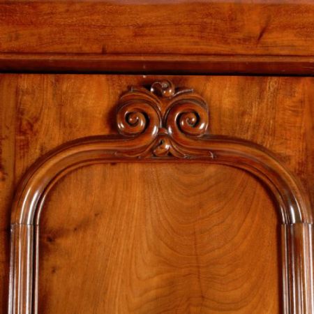 Viktorianischer Mahagoni Kleiderschrank 3 Türen