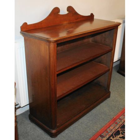 Viktorianisches Mahagoni Bücherregal