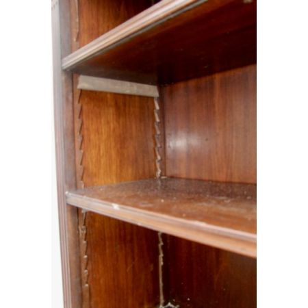 Hohes Mahagoni Bücherregal spätes 19. Jahrhundert