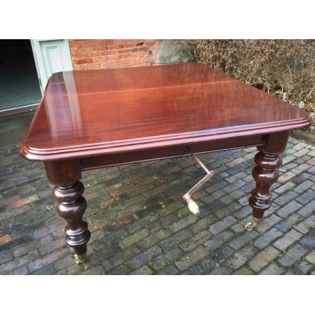 Großer, erweiterbarer Esstisch, viktorianisch,16 Personen