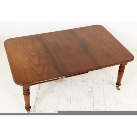 Erweiterbarer William IV Mahagoni Esstisch