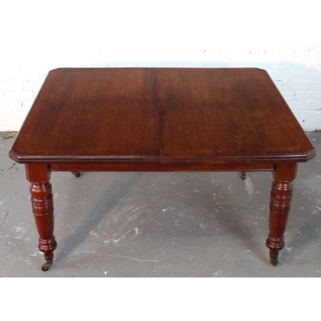 Victorianischer ausziehbarer Mahagoni Esstisch 10 Personen