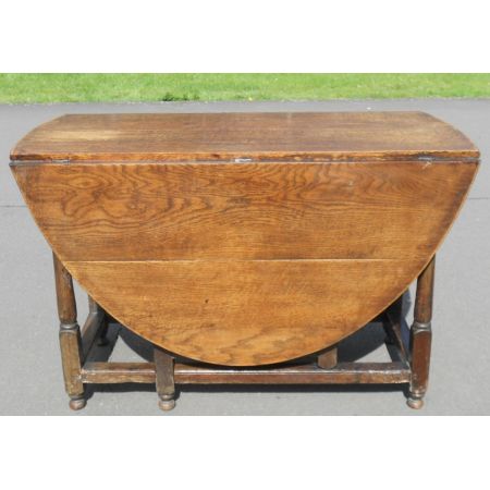 Antiker Gateleg Esstisch Eiche 