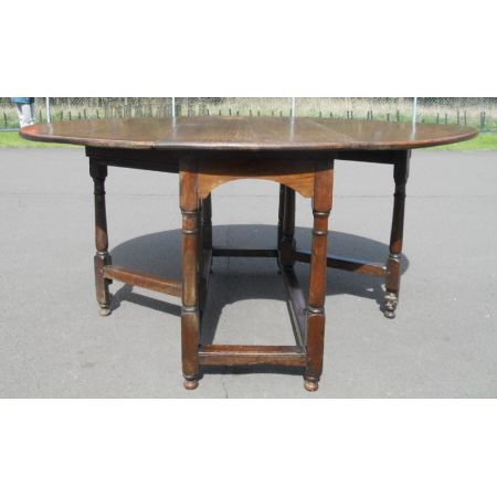 Antiker Gateleg Esstisch Eiche 