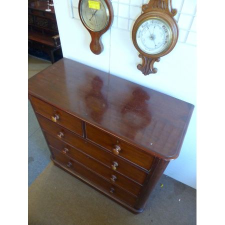 Viktorianische Kommode Mahagoni ca 187ß