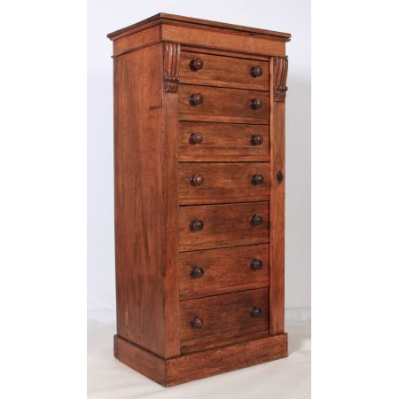 Viktorianische schmale Wellington Kommode