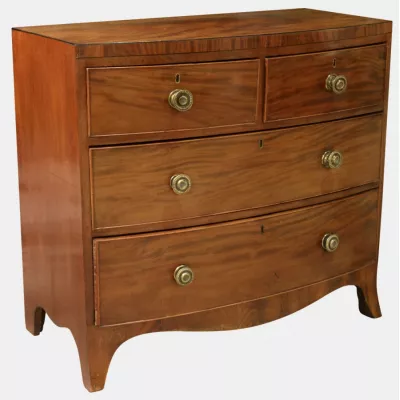 Small Georgian Chest of Drawers Kommode Antike 
